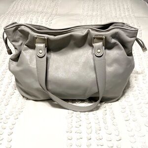 Michael Kors Gray Satchel Purse
